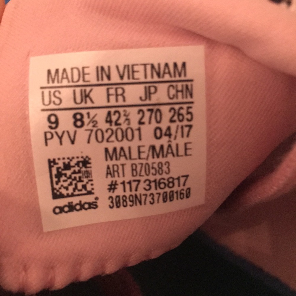 adidas boost 93/17 pink glitch EQT - Picture 5 of 6